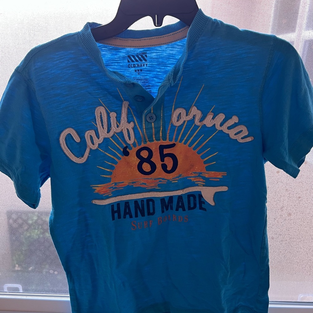 Old Navy Vibrant Blue Tee